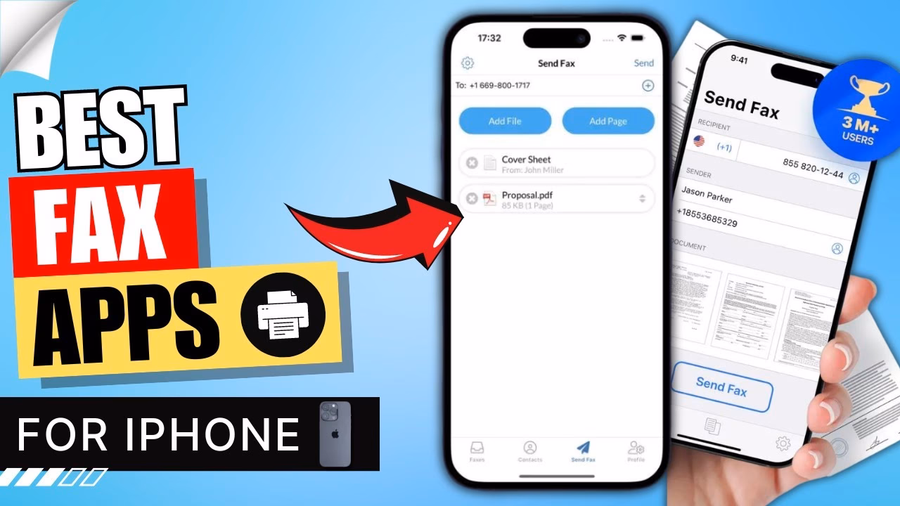 How to fax from iPhone without app?