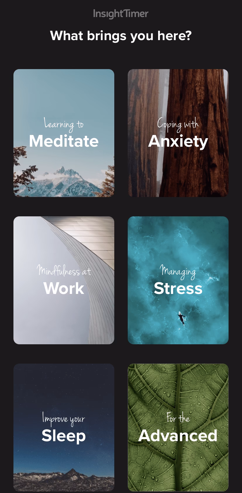 What is the best meditation app?