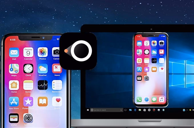 Is there a free screen mirroring app for iPhone?