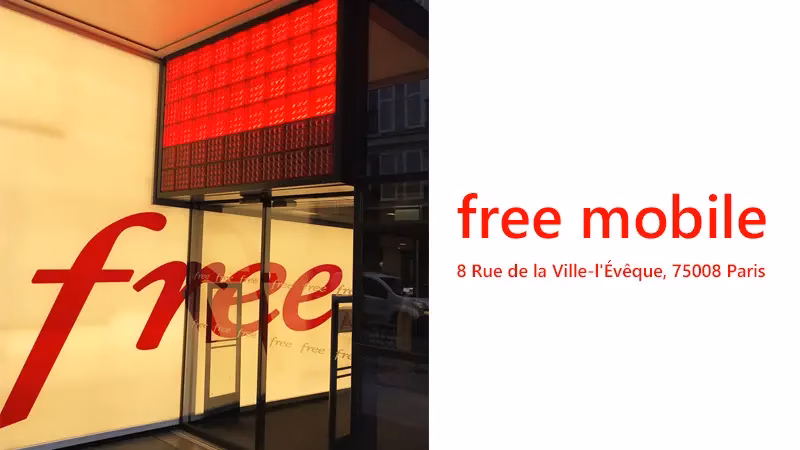 Comment trouver la boutique physique Free à Paris la plus proche ?
