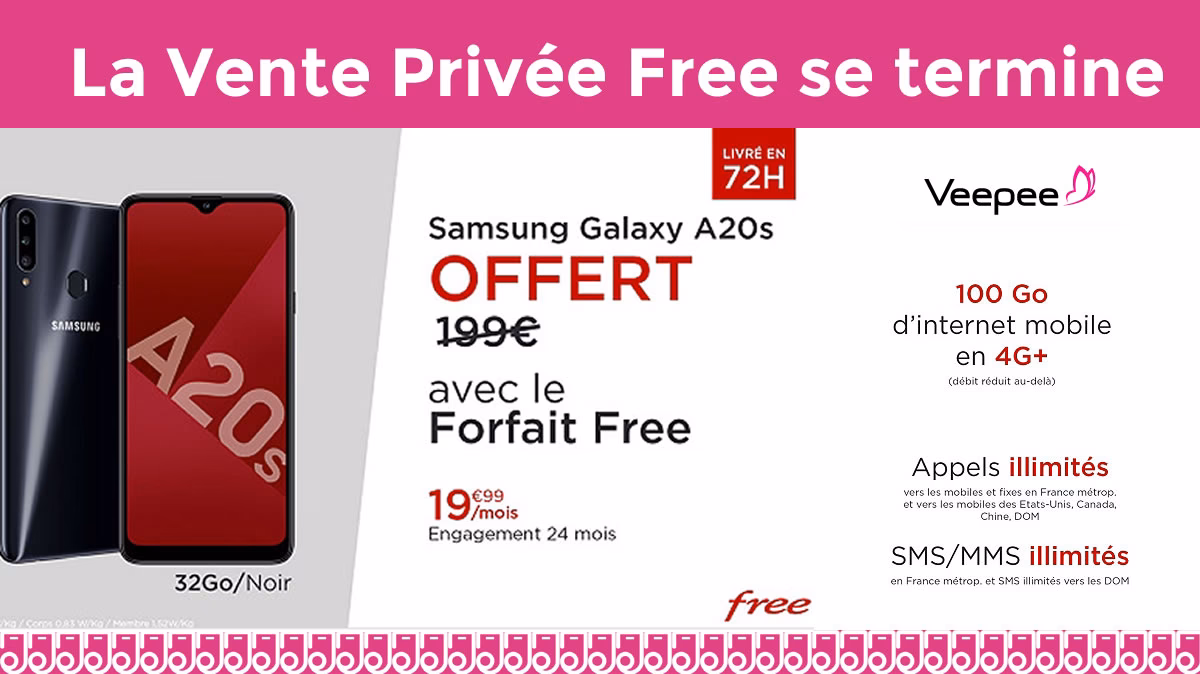 Quand aura lieu la prochaine vente privée Free ?