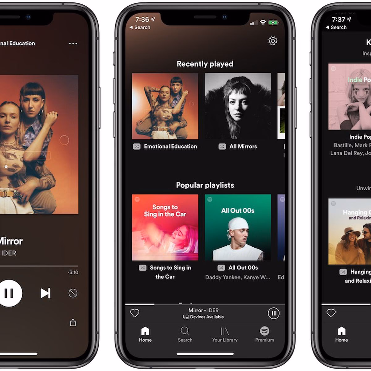 How do I subscribe to Spotify Premium on my iPhone?