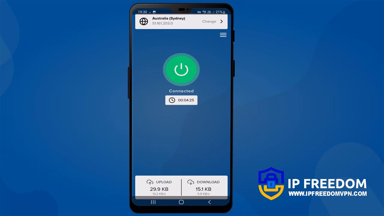 How do I install the freedom profile (VPN)?
