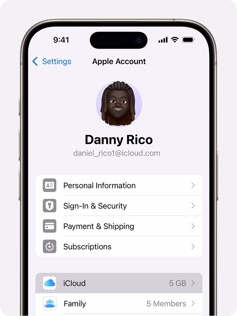 How to transfer data from iCloud to new iPhone?