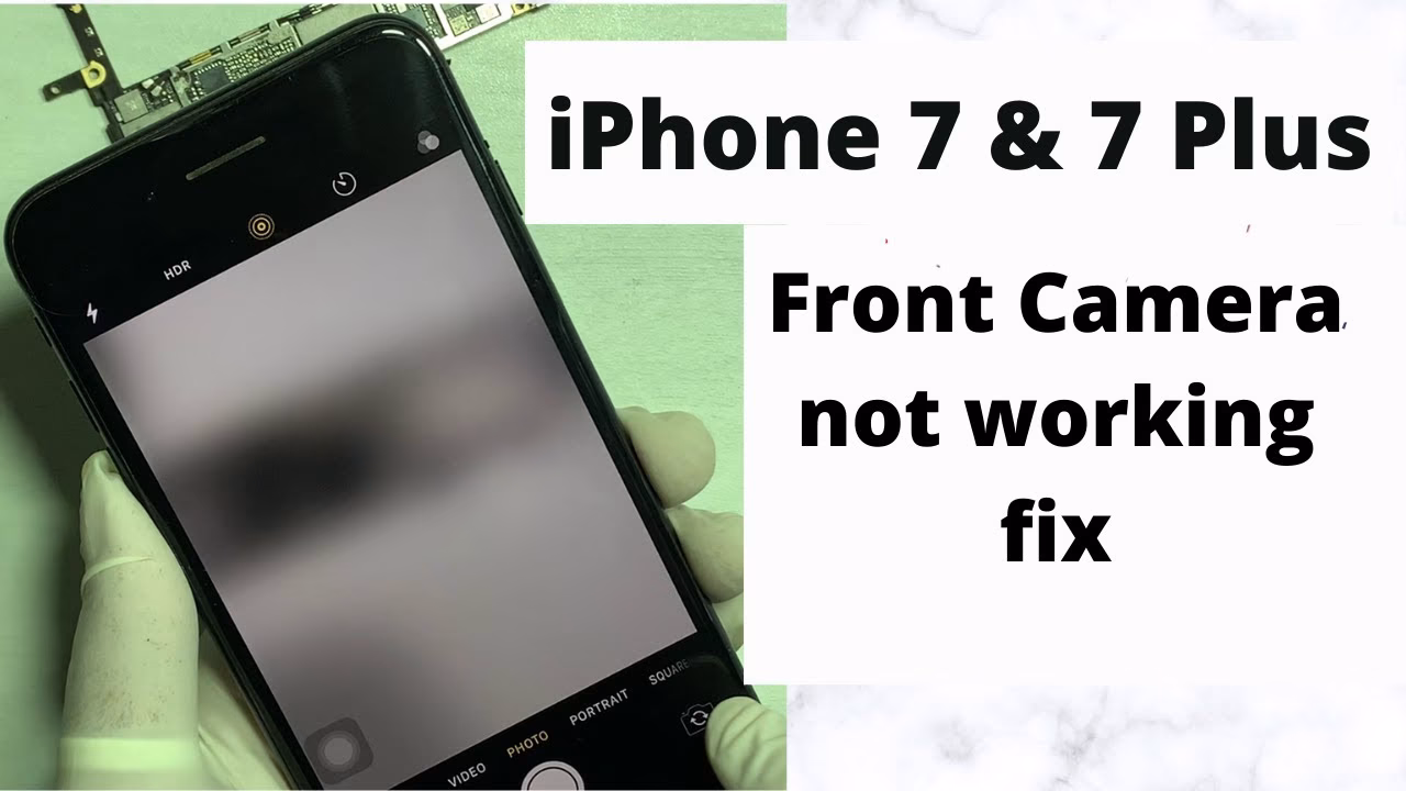 Why is my iPhone camera not working?
