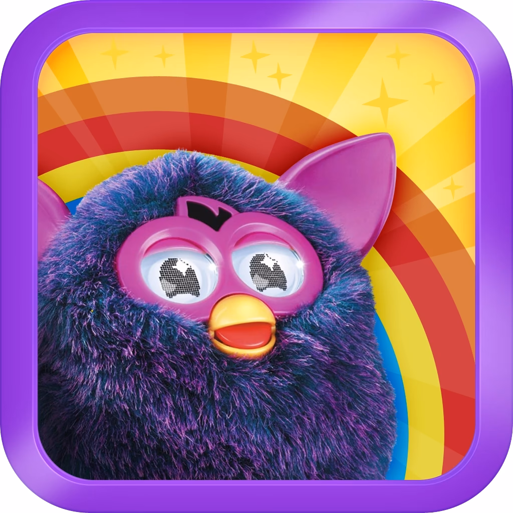 What can kids do with the Furby app?