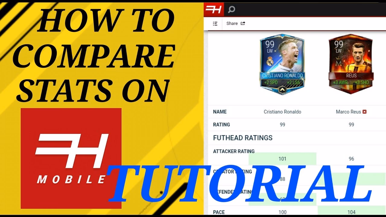 How do I compare a player card?