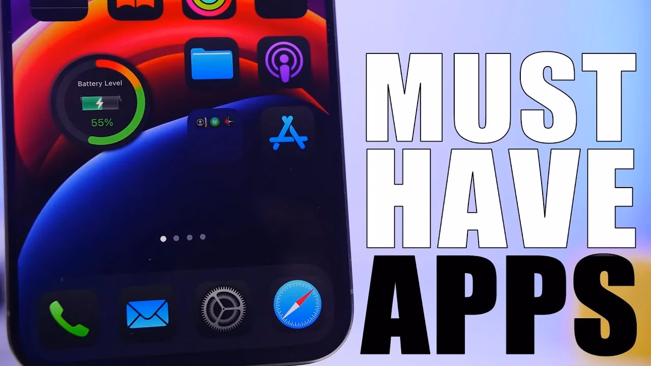 Which iOS apps support interactive widgets?
