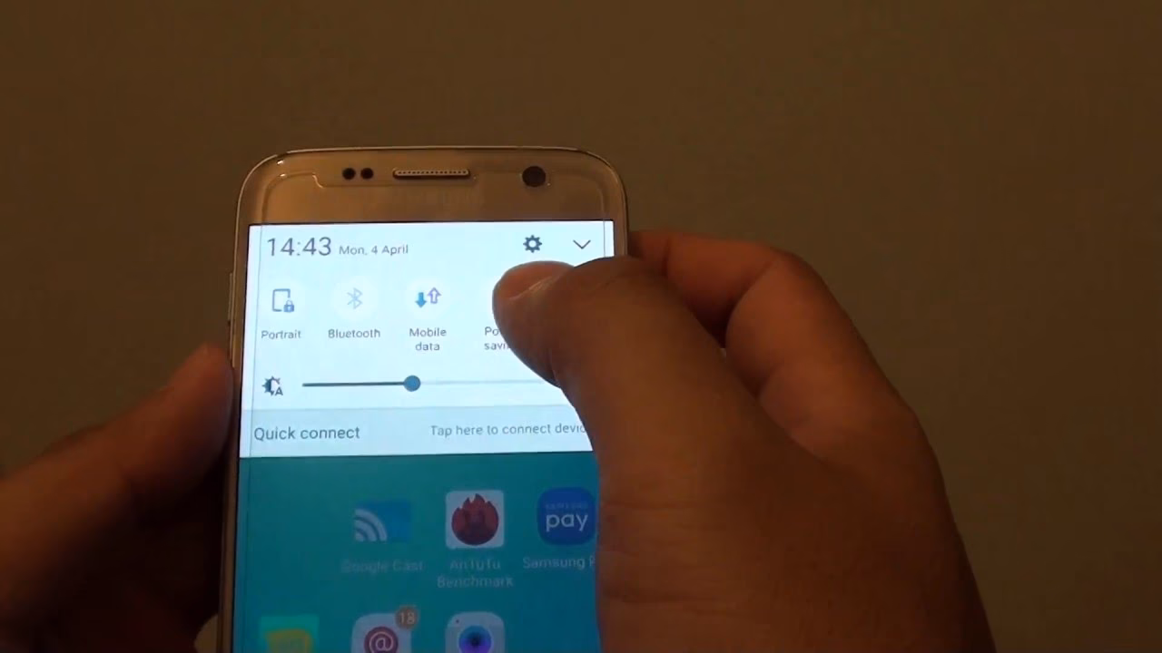 How do I turn off Mobile data on my Samsung phone?