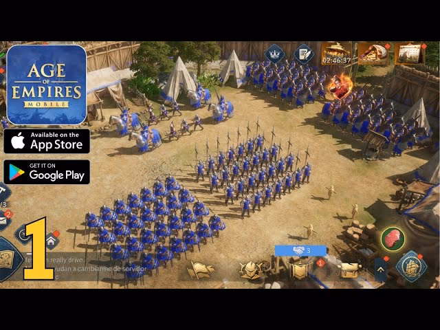 Is age of Empires a mobile war strategy game?