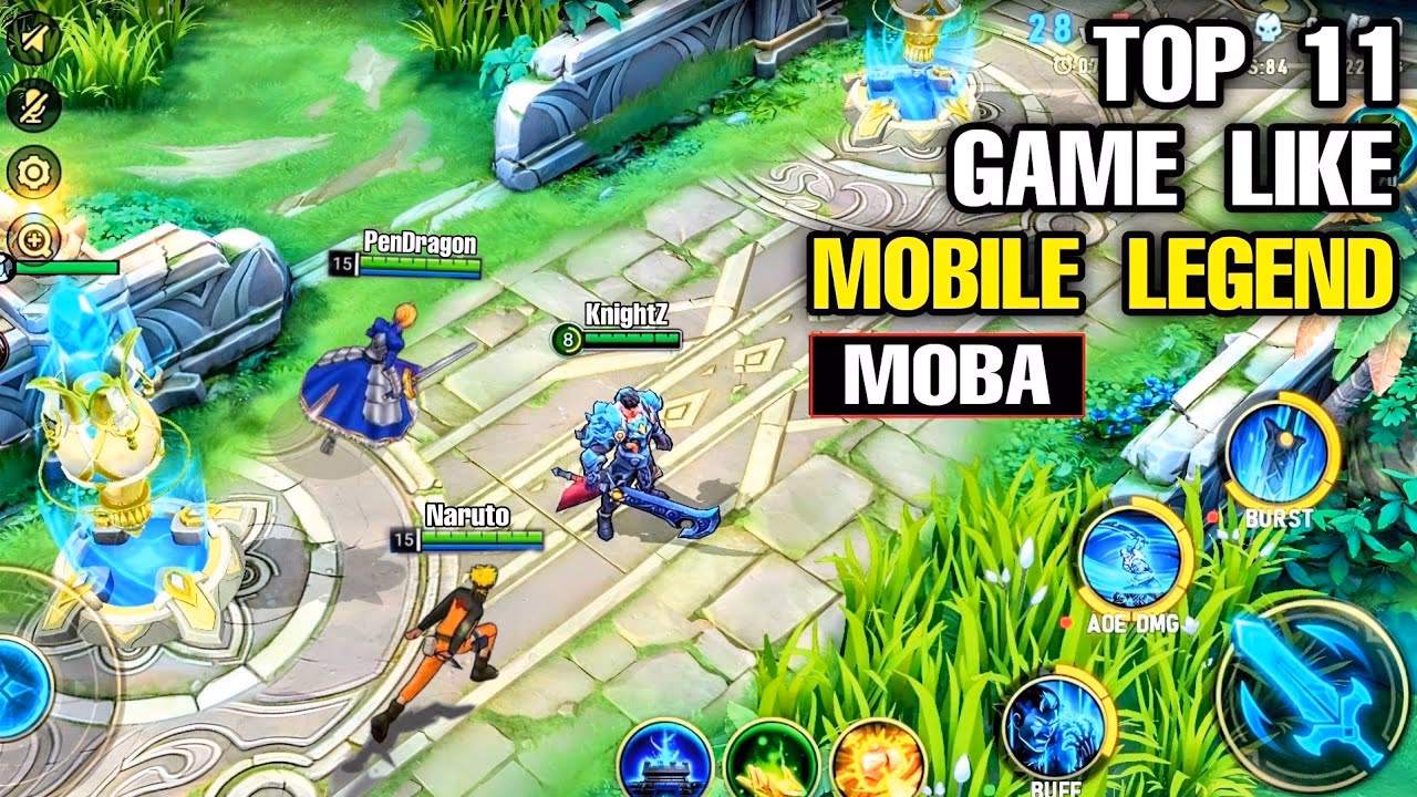 What are some alternatives to Mobile Legends Bang Bang (mlbb)?