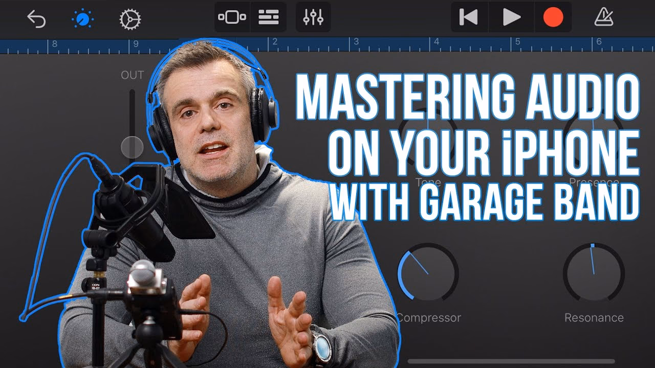 How do I import a voice memo into GarageBand?
