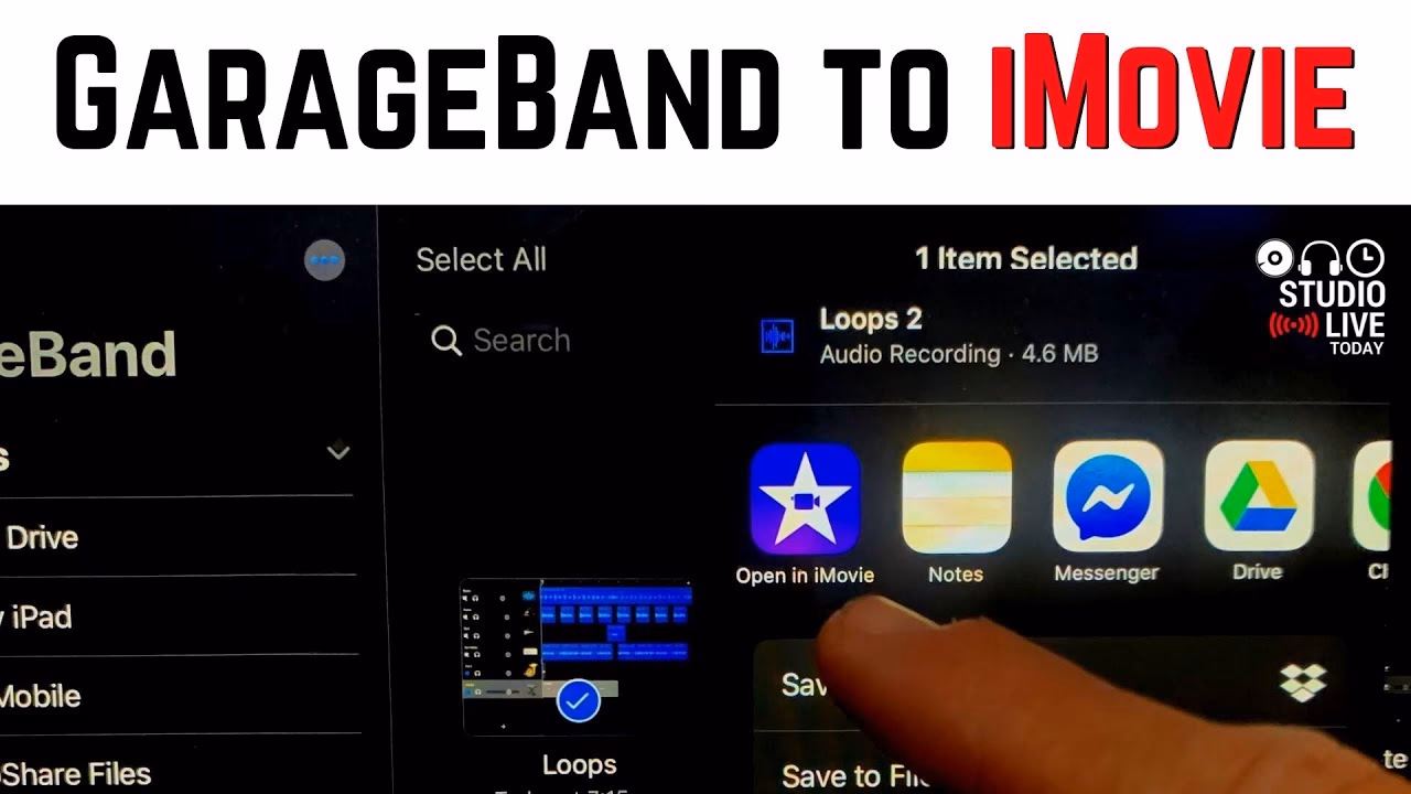 How to export GarageBand to MP3 on Mac?