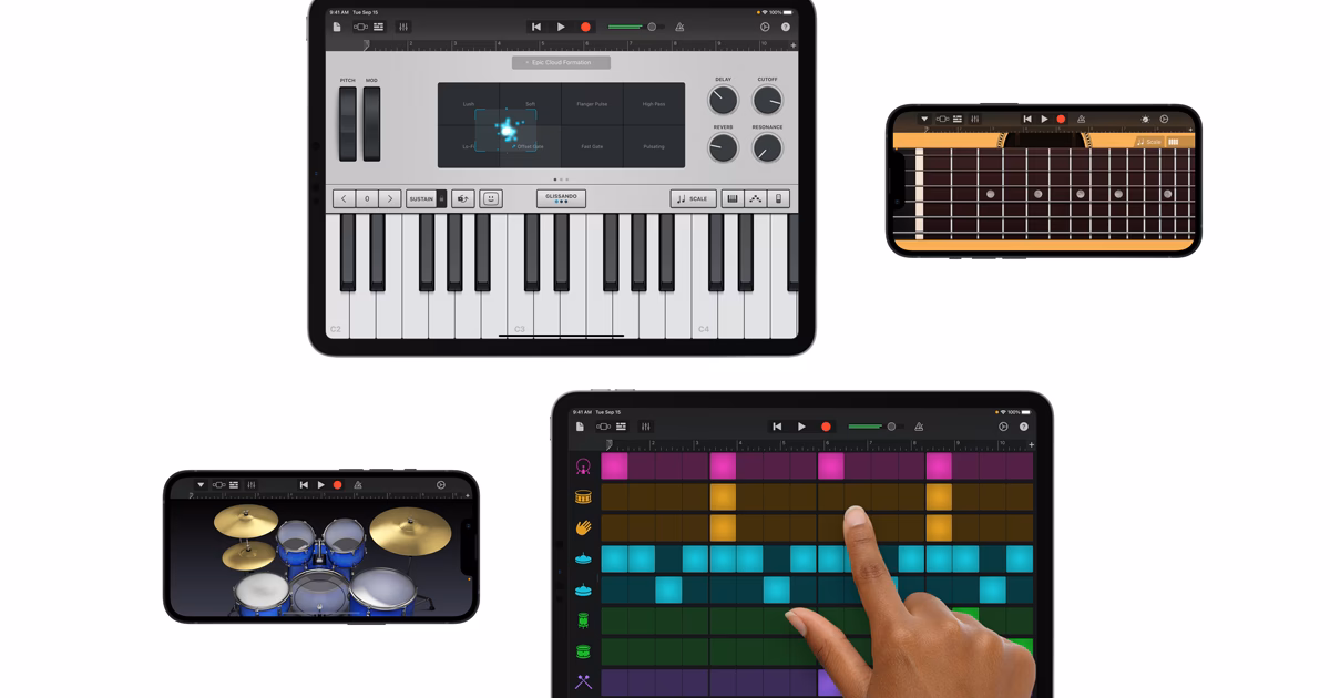 What is GarageBand iWork?