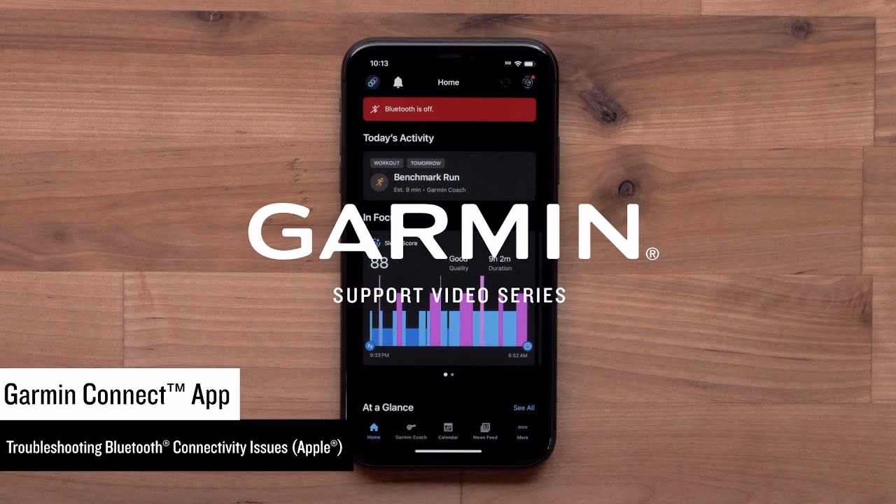 How to fix Garmin Connect crashing on iPhone?