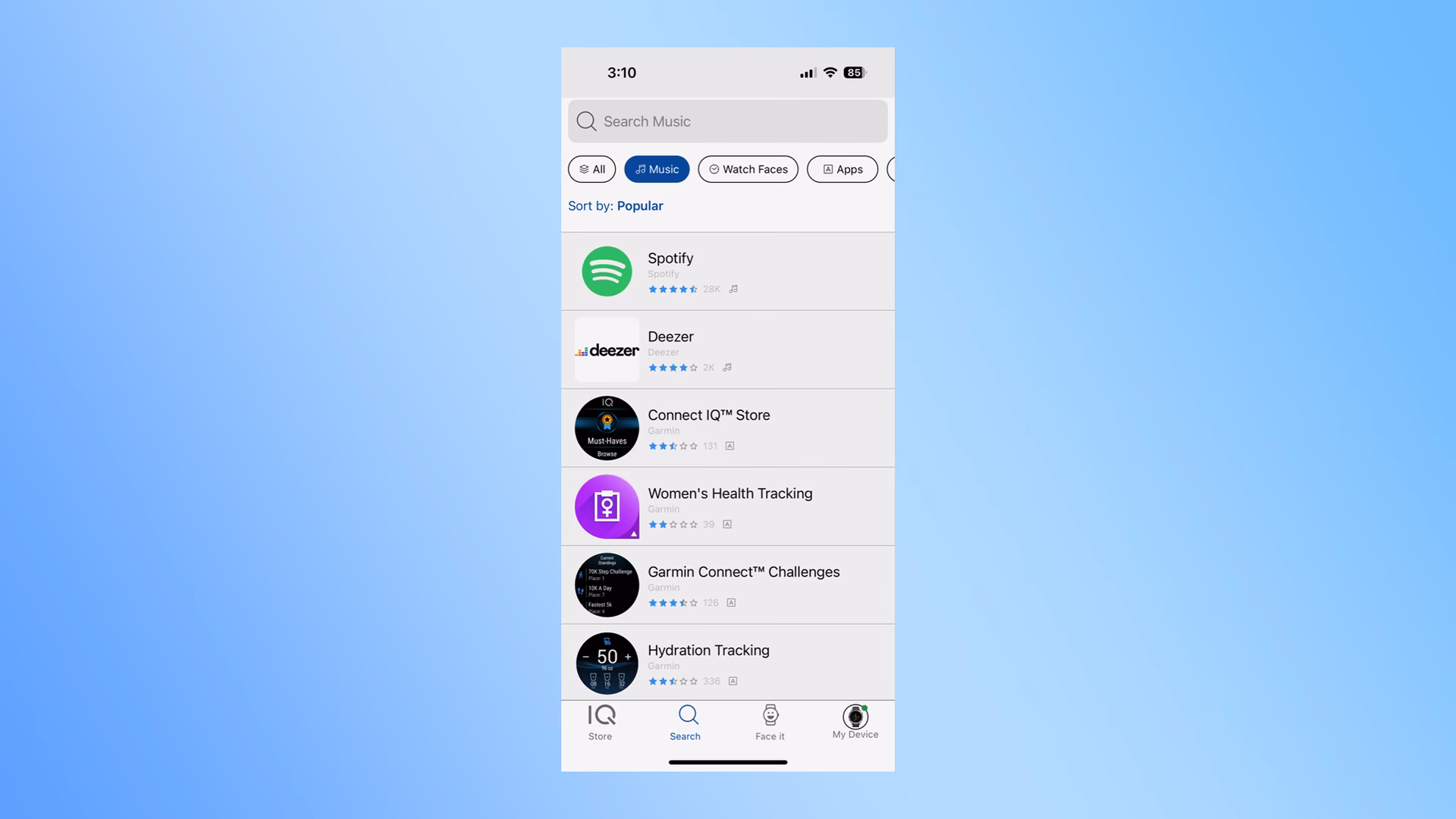 What is Garmin podcasts?