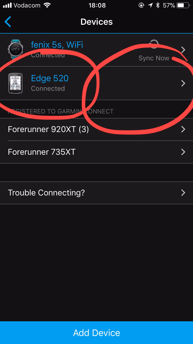 Does the Garmin Edge 25 have Bluetooth?