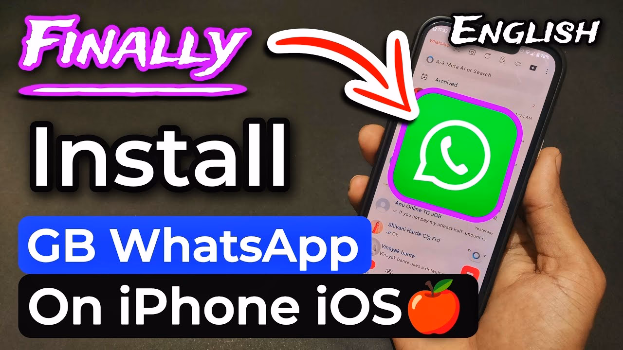 How to install gbwhatsapp on iPhone?