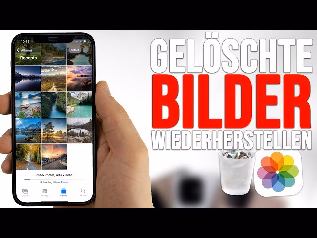 Wie kann ich meine Fotos wiederherstellen?