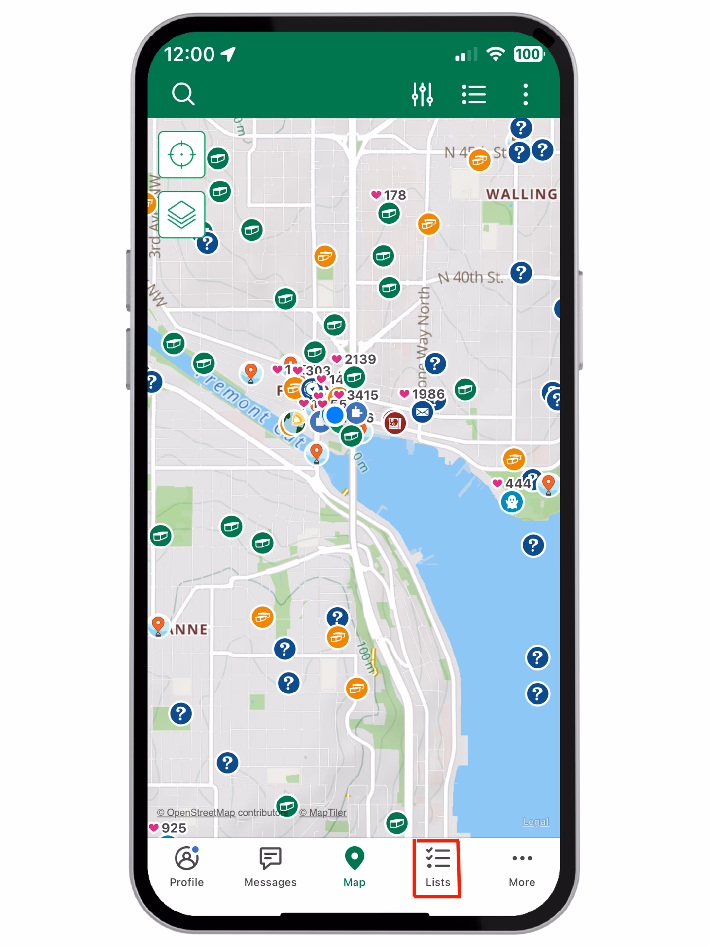 How do I access a geocache?