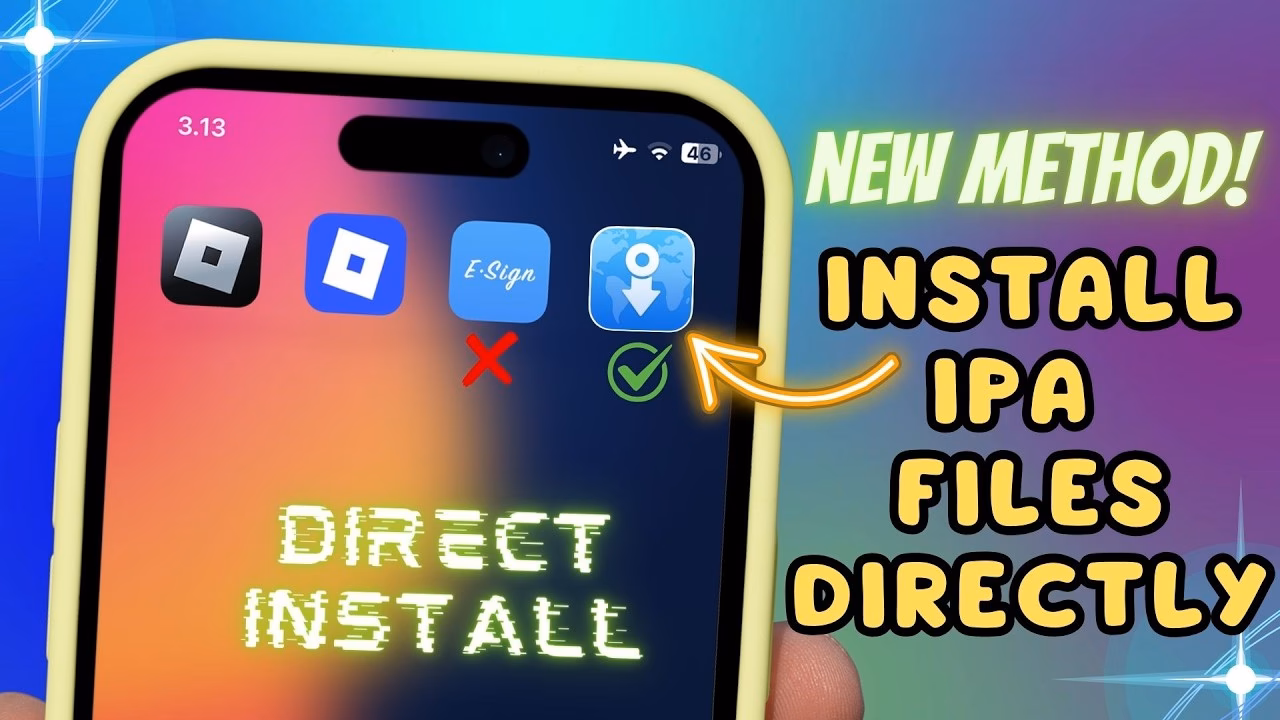How to open ipa file on iPad?
