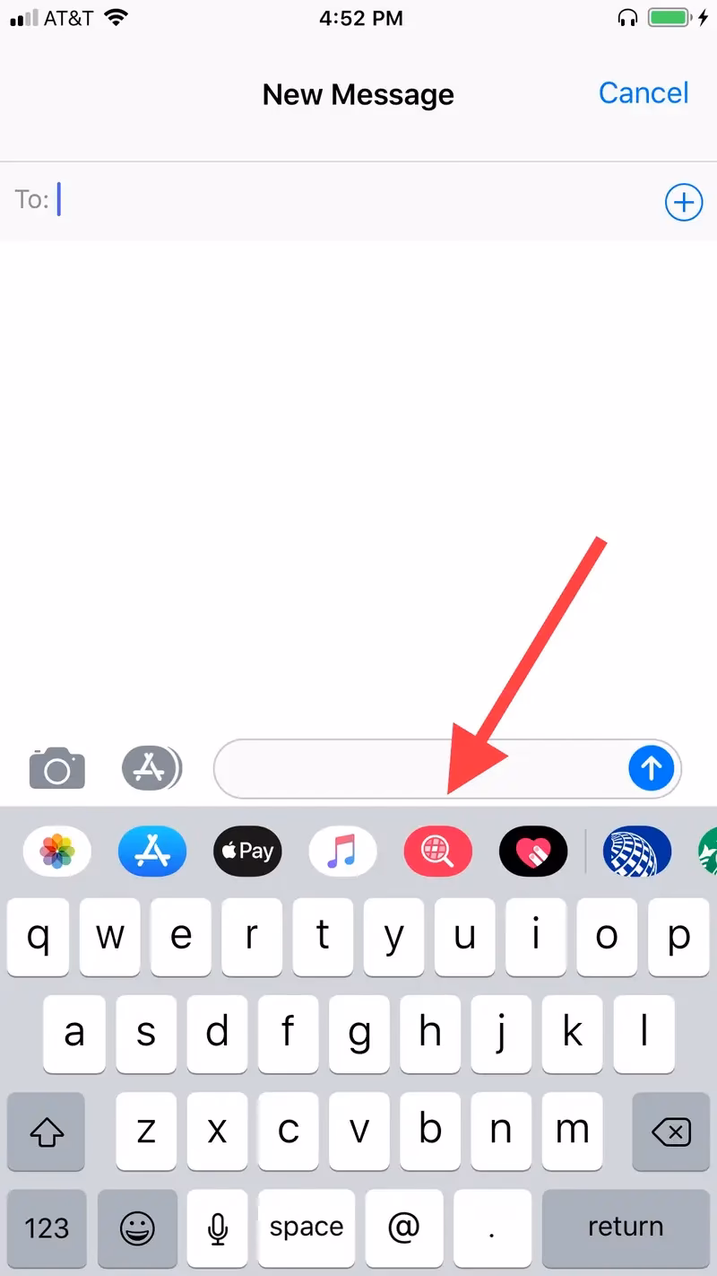 How to send a GIF on iPhone?