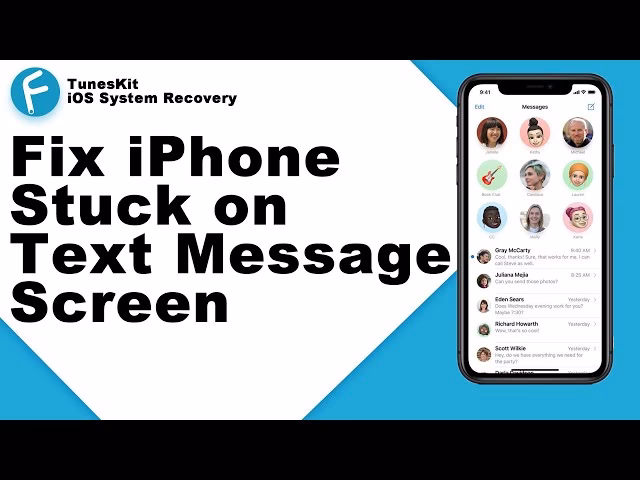 How do I Stop my iPhone messages from freezing?