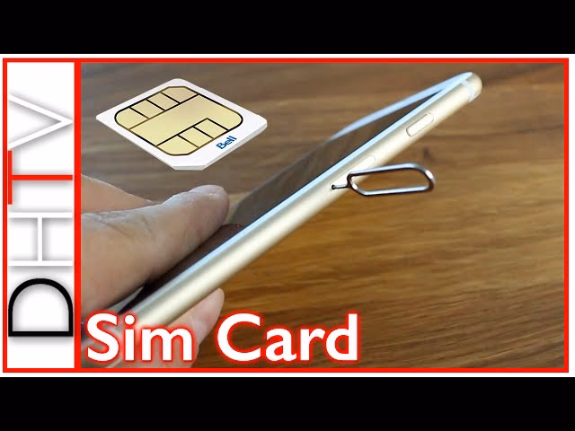 How to remove SIM card from iPhone?