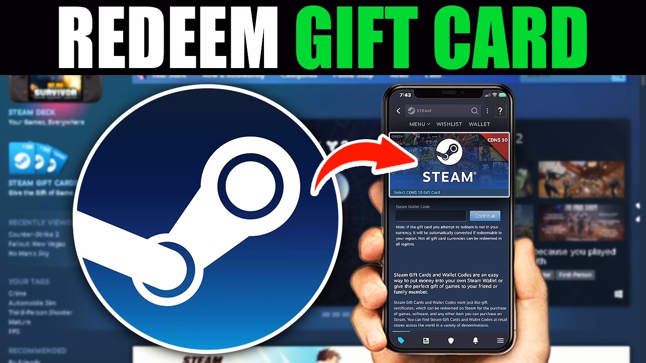 How do I buy a steam gift card?