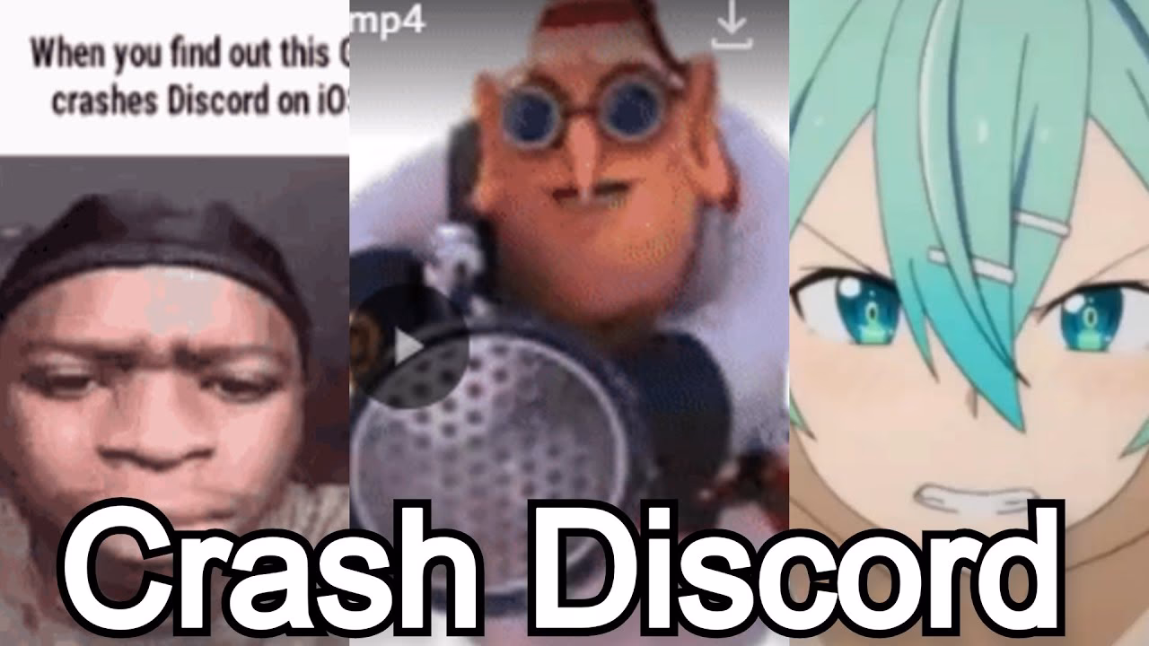 Can you send emojis in discord crash GIFs?