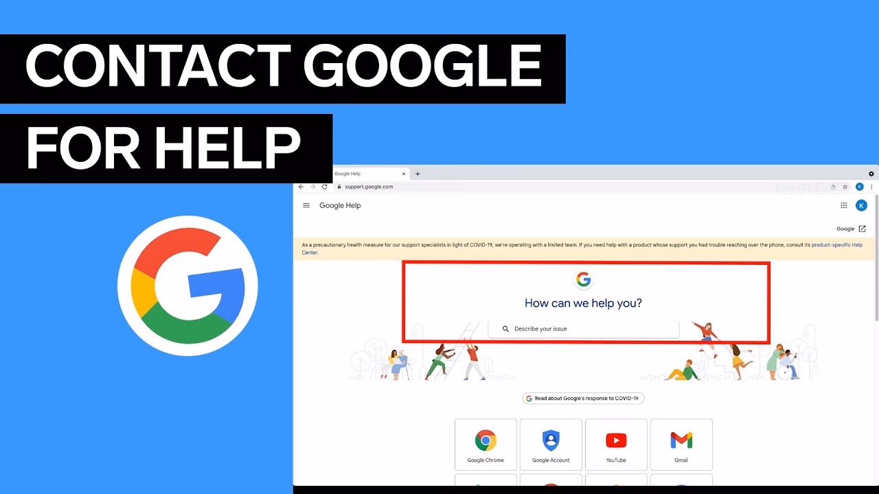 How do I contact Gmail If I have a problem?