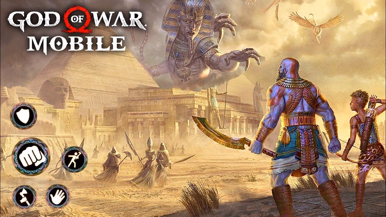 What games are available on God of war mobile?