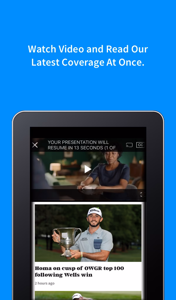 Can You Watch golf on TV?