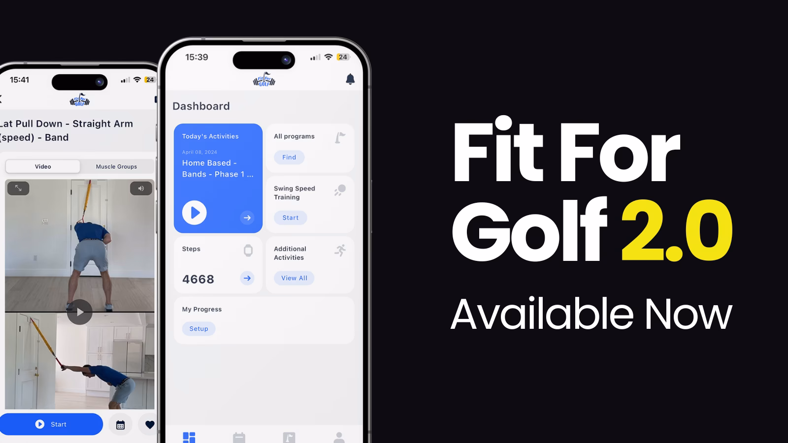 Where can I download the fit for golf app?