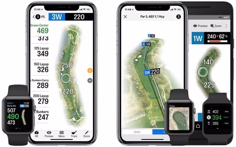 Is there a free golf app for iPhone?
