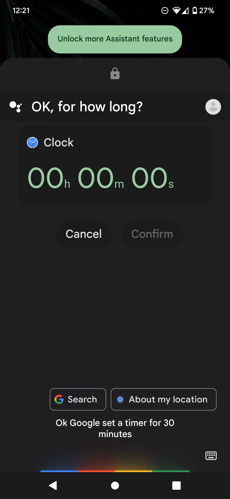 How do I use Google Assistant if my phone is locked?