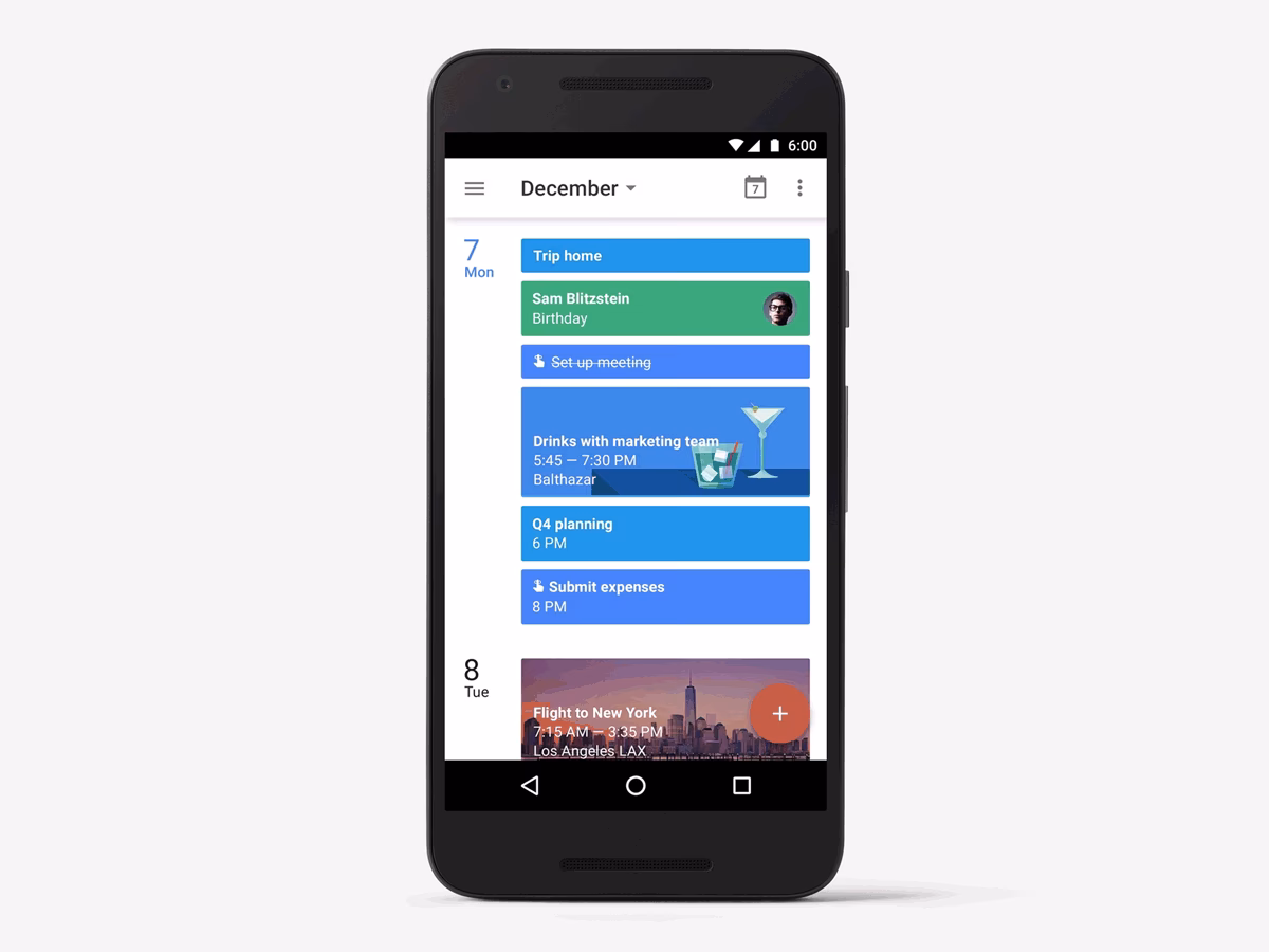 Is there a Google Calendar app for Android?
