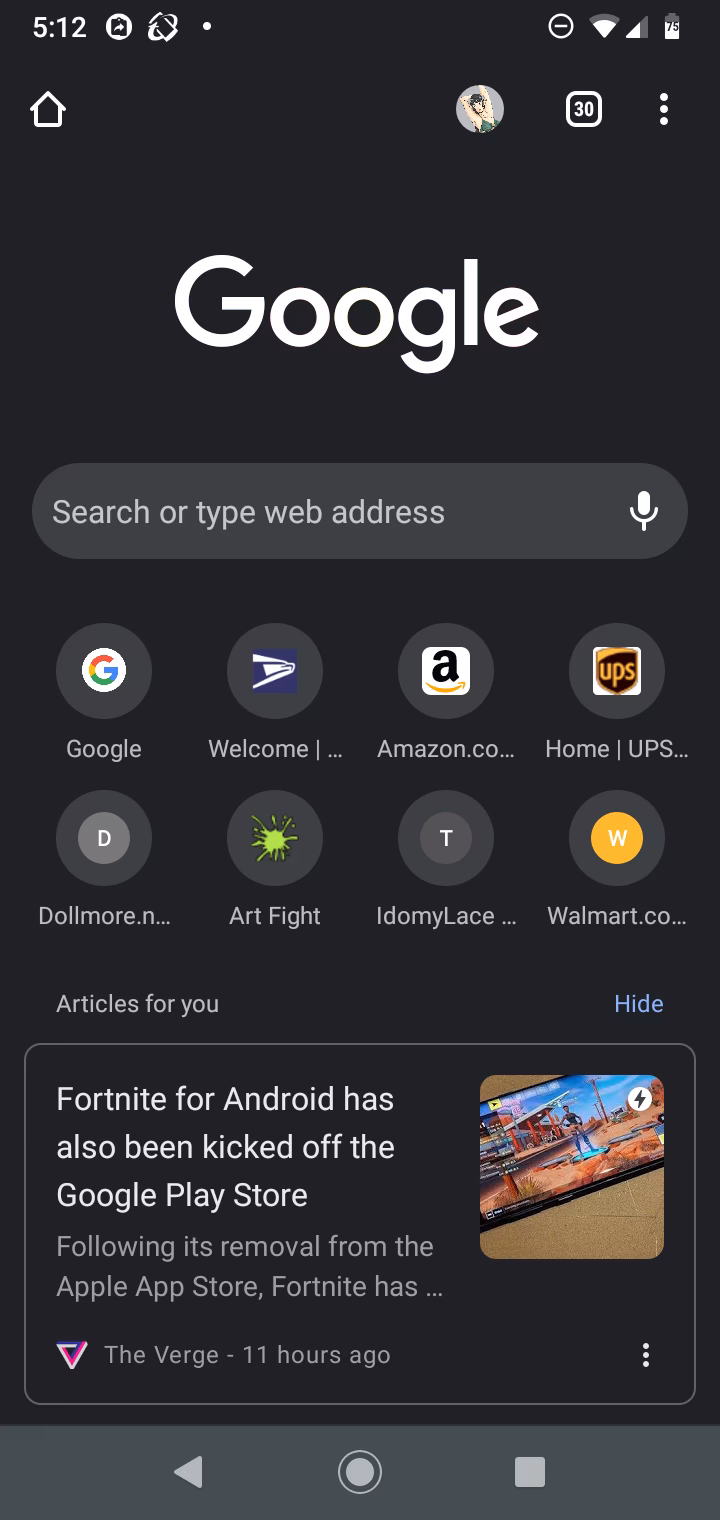 How do I change Google's dark theme?