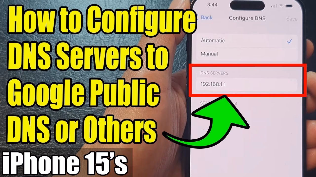 How long does it take to set Google DNS on iOS?