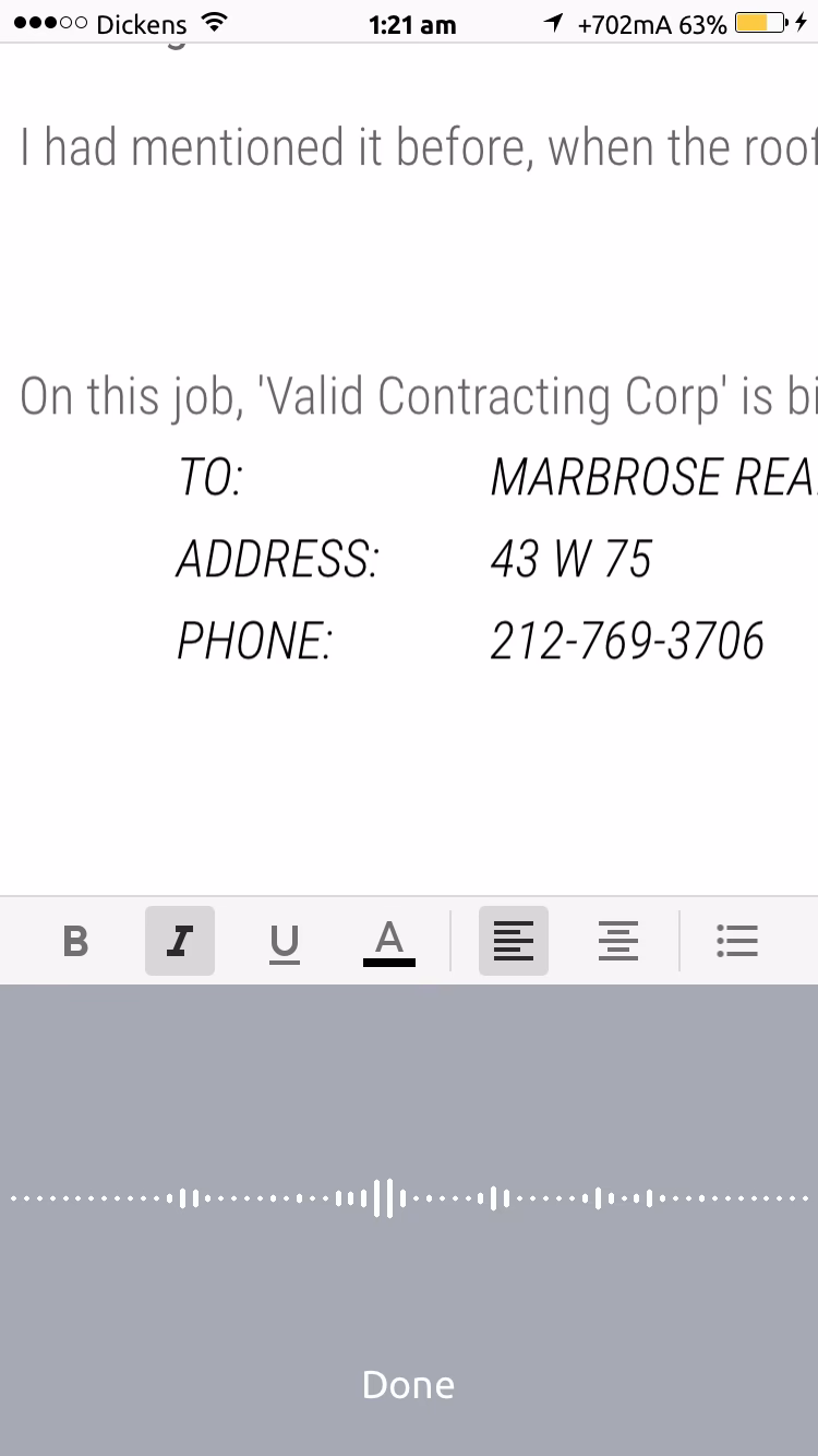 How do I create a tab on Google Docs mobile app?