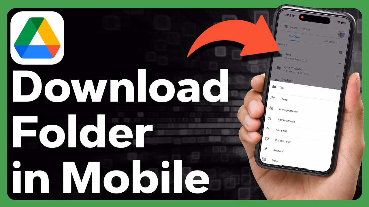How do I move files from Google Drive to my Desktop?