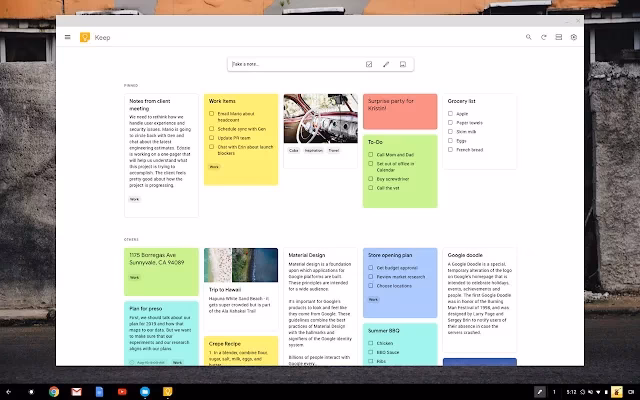 Is upbase a good Google Keep alternative?