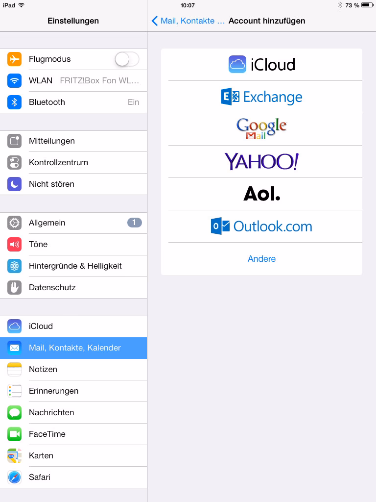 Wie synchronisiere ich meine Google-Kontakte?