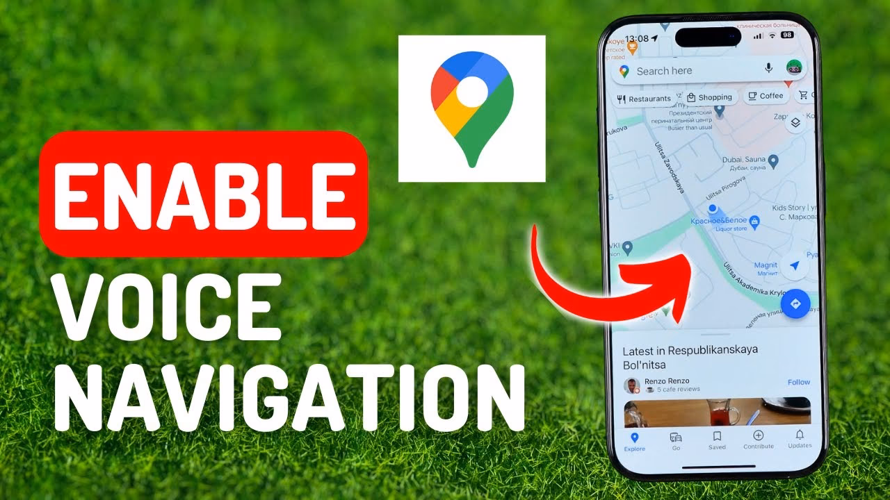 How to use voice in Google Maps?