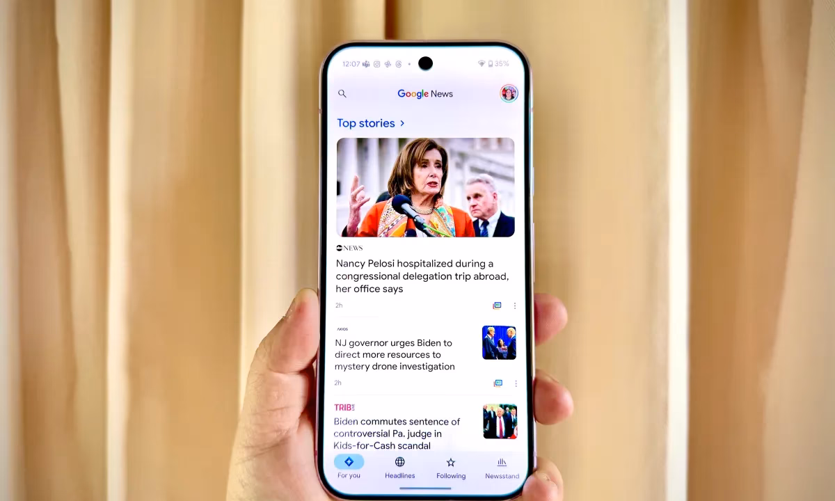 Does Google News have a mobile app?