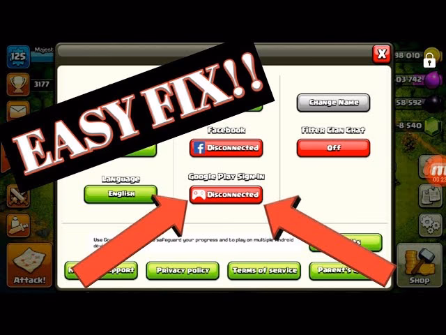 How to play Clash of clans on Google Play?