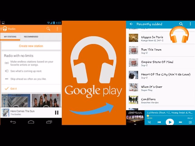 How do I upload music to Google Play?
