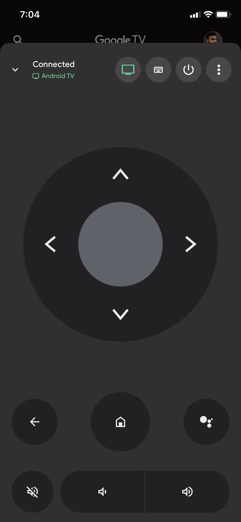 Can iPhone control Google TV?