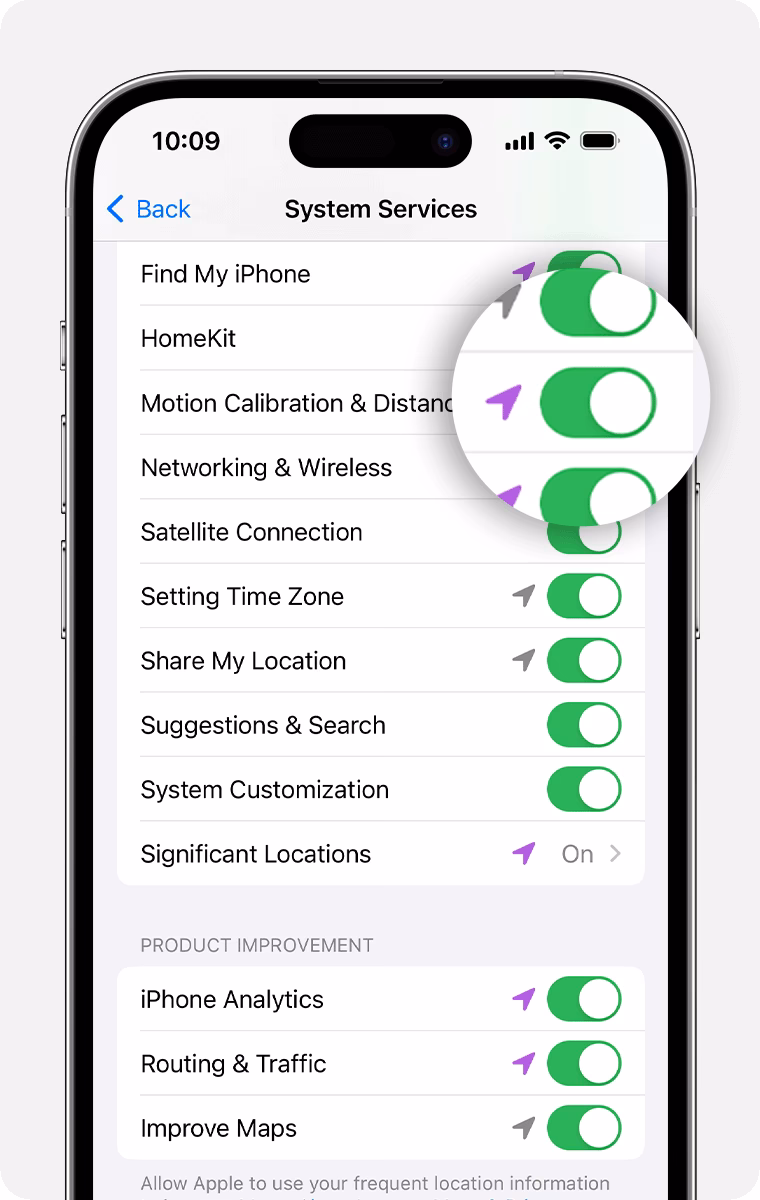 Wie kalibriere ich den iPhone-Kompass?