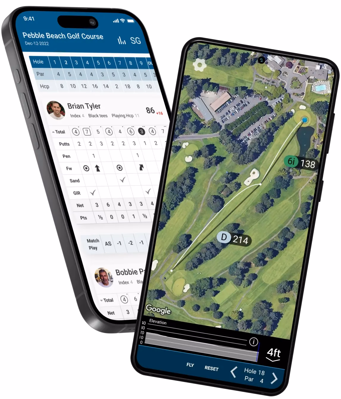 What is golf pad GPS range finder?